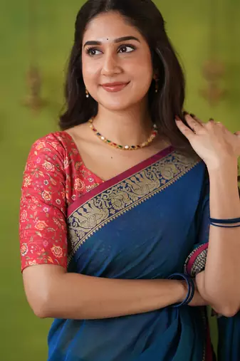 rama narayanpet woven cotton saree