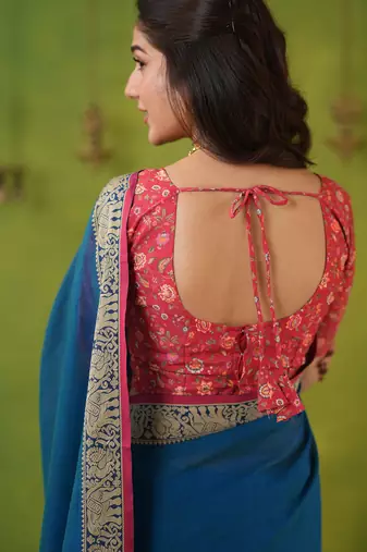 rama narayanpet woven cotton saree