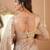 beige handloom tissue saree with designer blouse