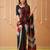 black handloom cotton saree with designer blouse