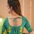 pista green handloom tissue saree with designer blouse