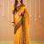 mustrad handloom tissue saree with designer blouse