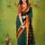 green narayanpet woven cotton saree