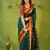 green narayanpet woven cotton saree