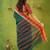 green narayanpet woven cotton saree