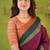 pink narayanpet woven cotton saree
