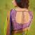 parrot green narayanpet woven cotton saree