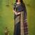 grey narayanpet woven cotton saree