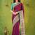 pink narayanpet woven cotton saree