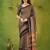 grey narayanpet woven cotton saree