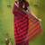 maroon narayanpet woven cotton saree