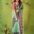 green narayanpet woven cotton saree