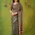 grey narayanpet woven cotton saree