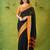 black narayanpet woven cotton saree