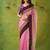 pink narayanpet woven cotton saree