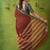 brown narayanpet woven cotton saree