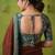 brown narayanpet woven cotton saree