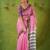 pink narayanpet woven cotton saree
