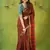 brown narayanpet woven cotton saree