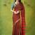 brown narayanpet woven cotton saree