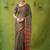 grey narayanpet woven cotton saree