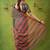 grey narayanpet woven cotton saree
