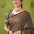 grey narayanpet woven cotton saree