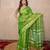 zari linen saree