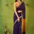 violet narayanpet woven cotton saree