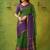 green narayanpet woven cotton saree