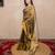 copper saree with temple border