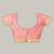blush pink katan banarasi silk blend saree with golden zari weaving