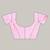 pink katan banarasi silk blend saree with golden zari weaving
