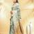 mint green katan banarasi silk blend saree with golden zari weaving