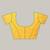 mustard katan banarasi silk blend saree with golden zari weaving