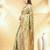 pistachio green katan banarasi silk blend saree with golden zari weaving
