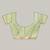 pistachio green katan banarasi silk blend saree with golden zari weaving
