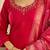 pink Viscose Embroidered Straight Kurta with Pant And Dupatta Sets