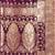 burgundy katan banarasi silk blend saree with gold zari weaving