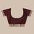 maroon katan banarasi silk blend saree with gold zari brocade weaving