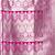 rani pink katan banarasi silk blend saree with silver zari weaving