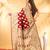 crimson red katan banarasi silk blend saree with gold zari leaf motif