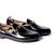 Blak solid loafers