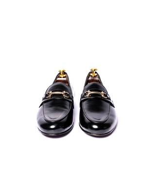 Blak solid loafers 3