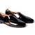 Black solid Sandals