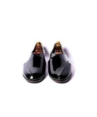Black solid Sandals 3