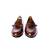 Brown solid loafers