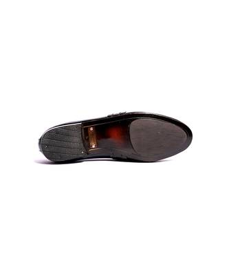Green solid loafers 5