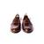 Brown solid loafers