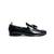 Green solid loafers